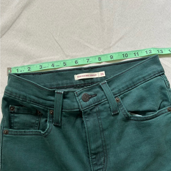 Levi’s 724 High Rise Straight Jean Size 26 - Picture 6 of 7